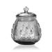 Bloomsbury Market Fleur-De-Lis 20.9 qt. Storage Jar Glass | 5.9 H x 4.52 W x 4.52 D in | Wayfair E67FCC64F2B1413BA5FE36354DF3CF4C