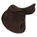 Henri de Rivel Carmel Covered Close Contact Jumping Saddle - 17 - Regular - Havana - Smartpak