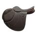 Henri de Rivel Cahill Covered Close Contact Saddle - 17 - Regular - Havana - Smartpak