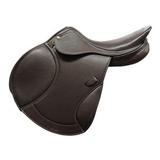 Henri de Rivel Millennium Covered Close Contact Saddle - 18.5 - Regular - Havana - Smartpak