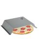 Four pizza barbecue, avec thermomètre, accessoire en inox, hlp: 10 x 55,5 x 40 cm, bbq, gaz,