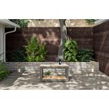 Boca Raton Gray Outdoor Sofa Table - HomeStyles 6801-22