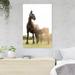 Foundry Select Brown Horse On Green Grass Field During Daytime 73 - 1 Piece Rectangle Graphic Art Print On Wrapped Canvas in Brown/White | Wayfair