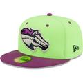 Men's New Era Green/Purple Caballos de Stockton Copa De La Diversion 59FIFTY Fitted Hat