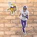 Fathead Adam Thielen Minnesota Vikings Alumigraphic Outdoor Die-Cut Decal