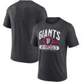 Men's Fanatics Branded Heathered Charcoal San Francisco Giants Badge of Honor Tri-Blend T-Shirt
