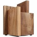 Uniharpa Wooden Home Kitchen Magnetic Knife Block, Knife Holder Magnetic Stands with Strong Enhanced Magnets & Anti Slip Feet, Multifunctional Storage Knife Holder.