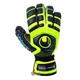 uhlsport Torwarthandschuh Cerberus Absolutgrip Handbett, schwarz/fluorgelb/Sky, 10, 100031901