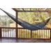 Arlmont & Co. Blaxcell Double Classic Hammock Cotton in Black, Size 0.25 H x 72.0 W in | Wayfair 3894AEEEEDF84647887E2A049521F64C