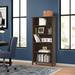 Huckins 5 Shelf 63" Standard Bookcase Wood in Black Laurel Foundry Modern Farmhouse® | 63 H x 32 W x 12.17 D in | Wayfair