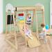 Costway Indoor Playground Climbing Gym Kids Wooden 8 in 1 Climber - See Details