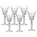 Lorren Home Trends Marilyn Set of 6 Red Wine Goblets