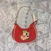 Disney Bags | Disney Hawaiian Minnie Mouse Red White Canvas Small Purse Tropical Y2k | Color: Red/White | Size: Os