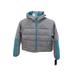 Adidas Jackets & Coats | Girls | Adidas | Hooded Puffer Jacket | Small | 7/8 | Gray New With Tags | Color: Blue/Gray | Size: Sg