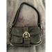 Coach Bags | Classic Leather Coach Shoulder Bag | Color: Black/Silver | Size: Os