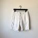 J. Crew Shorts | J. Crew 9" Stripe Linen Casual Flat Front Shorts | Color: Cream/White | Size: 30
