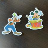 Disney Other | Disney’s Mickey Mouse & Goofy Collectible Stickers | Color: Black/Blue | Size: Os