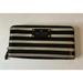 Kate Spade New York Bags | Kate Spade Neda Wellesley Patent Stripe Wallet Black & Cream Style S363 | Color: Black | Size: Os