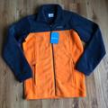 Columbia Jackets & Coats | New Columbia Fleece Jacket Granite Mountain Ii Fleece Full Zip Large Kids | Color: Blue/Orange | Size: Lb