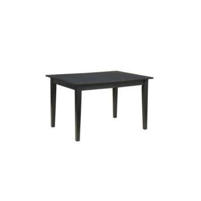 Home Styles Arts And Crafts Dining Table With Leaf - Ebony