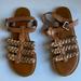 American Eagle Outfitters Shoes | American Eagle Outfitters Tan Braided Sandals! | Color: Brown/Tan | Size: 9