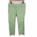 Lilly Pulitzer Pants & Jumpsuits | Lilly Pulitzer Bailey Capri Pant Sz 4 | Color: Green/Pink | Size: 4