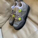 Nike Shoes | Nike Air Jordan 4 Retro Se Gs 'Neon 95' | Color: Gray/Green | Size: 2.5bb