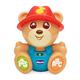Chicco 00010744000680 Bear Teddy der Freund Bär, interaktives Spielzeug, zweisprachiges Spiel, 2 Spielstufen, lehrt Kinderreime, Zahlen, Buchstaben und Namen der Tiere, 6-36 Monate