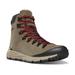 Danner Arctic 600 Side-Zip 7in Winter Shoes - Men's Brown/Red 11.5 D 67338-D-11.5