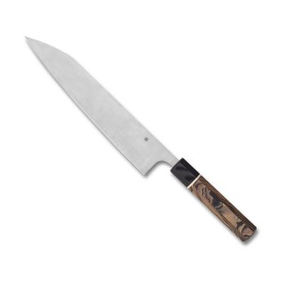 Spyderco Murray Carter Itamae Gyuto 10.14in Brown Handle K19GPBNBK