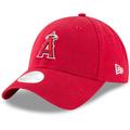 Women's New Era Red Los Angeles Angels Team Logo Core Classic 9TWENTY Adjustable Hat