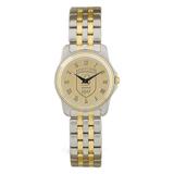 Women's Gold/Silver Bentley Falcons Two-Tone Medallion Wristwatch