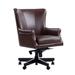 Parker Living - Verona Brown Leather Desk Chair - Parker House DC129-VBR