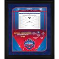 Fanatics Authentic Kansas Jayhawks 2022 NCAA Men's Basketball National Champions 20'' x 24'' Bracket Collage