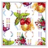 East Urban Home Christmas Winter Holiday Symbols - Graphic Art on Canvas in Red | 16 H x 16 W x 1 D in | Wayfair 0303DC5A914043EA99FB0F61DBE3901B