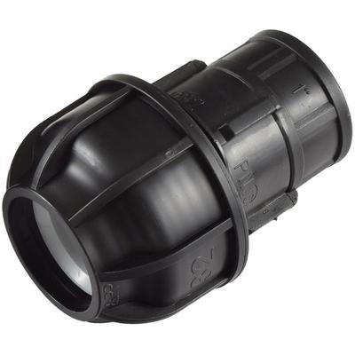 Pe Fitting Kupplung 32 mm x 1 Zoll ig (30,3 mm) für PE-Rohr 32 mm schwarz - Agora-tec