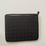 Coach Bags | Coach Tablet Sleeve Black 11” Long X 8.5 High | Color: Black | Size: 11 Long X 8.5 High