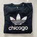 Adidas Shirts | Adidas Trefoil Chicago Shirt | Color: Black | Size: S