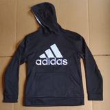 Adidas Shirts & Tops | Big Boys Adidas Sweatshirt Hoodie Size Large (14/16) Black | Color: Black/White | Size: 16b