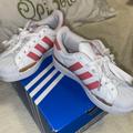 Adidas Shoes | Adidas’s Tennis Shoes | Color: Pink/White | Size: 11g