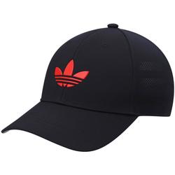 Men's adidas Originals Black Beacon Trefoil III Snapback Hat