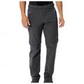 Vaude - Farley Stretch T-Zip Pants III - Zip-Off-Hose Gr 62 - Long grau