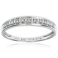 Elegano 9ct White Gold Ring – Diamond Pave Set Size P Women’s Ring 9ct White Gold Ring – Diamond Pave Set Size K Women’s Ring