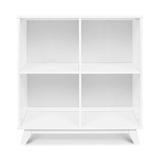 DaVinci Otto Convertible Changing Table & Cubby Bookcase Wood in White | 38.2 H x 17.4 W x 33.3 D in | Wayfair M22511W