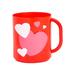 Oriental Trading Company Valentine's Day Plastic Mugs w/ Hearts, Seasonal, Party Supplies, 12 Pieces in Red | Wayfair 13961362