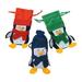 Oriental Trading Company 12 Piece Penguin Drawstring Gift Bags in Blue/Green/Red | Wayfair 4/4904