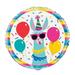 Oriental Trading Company Llama Birthday 18" Mylar Balloon, Birthday, Party Supplies, 1 Piece, Latex in Blue/Red/Yellow | Wayfair 13911093