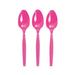 Oriental Trading Company Bulk Hot Plastic Spoons - Party Supplies - 50 Pieces in Pink | Wayfair 70/1502