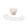 Oriental Trading Company Laser-Cut Cupcake Wrappers, Party Supplies, 24 Pieces in White | Wayfair 3/2501