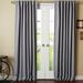 Ebern Designs Bantam Solid Blackout Thermal Rod Pocket Curtain Panels Polyester in Gray/Brown | 132 H in | Wayfair BCMH2130 42435400